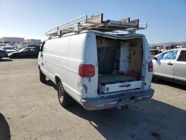 2B7LB31Z1YK179598 - 2000 DODGE RAM VAN B3500 WHITE photo 2