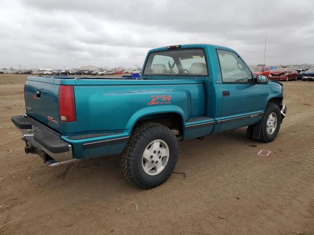 1GTEK14K4SZ557669 - 1995 GMC SIERRA K1500 GREEN photo 3