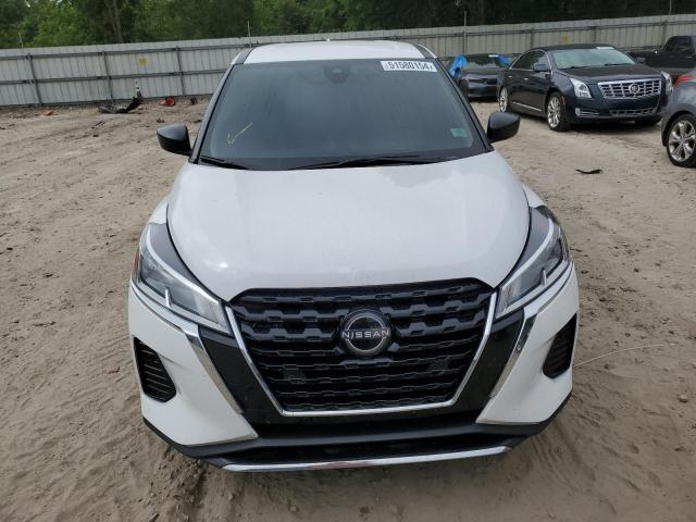 3N1CP5BV8PL473854 - 2023 NISSAN KICKS S WHITE photo 5