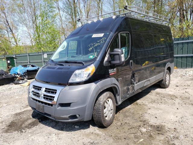 3C6TRVDG1HE551409 - 2017 RAM PROMASTER 2500 HIGH BLACK photo 1