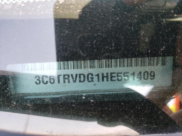 3C6TRVDG1HE551409 - 2017 RAM PROMASTER 2500 HIGH BLACK photo 13