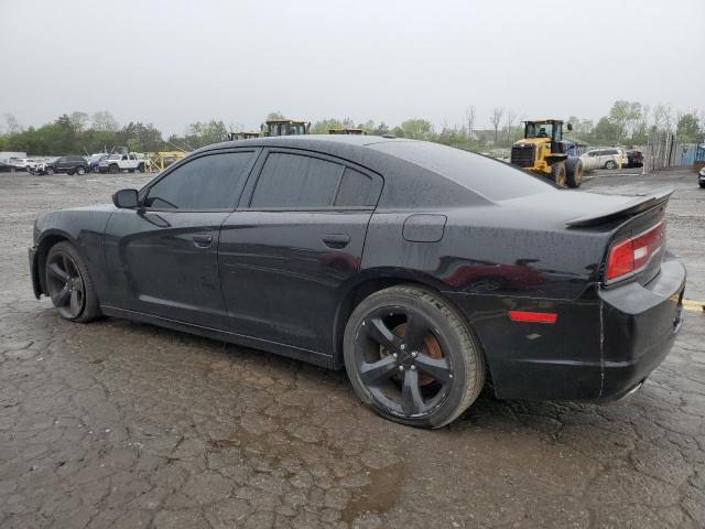 2C3CDXCT4EH339478 - 2014 DODGE CHARGER R/T BLACK photo 2