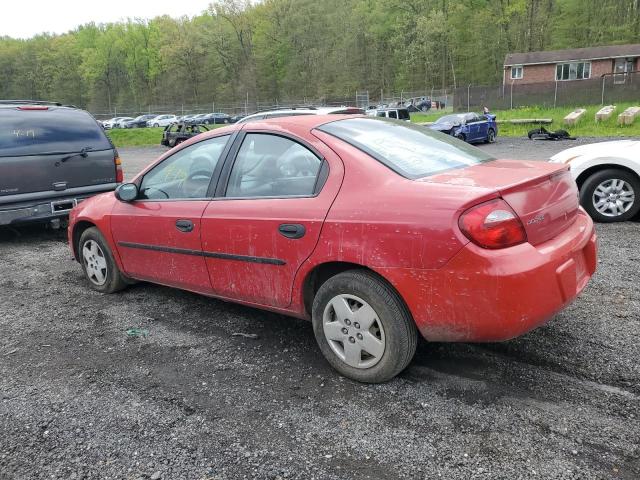 1B3ES26C43D223055 - 2003 DODGE NEON SE RED photo 2