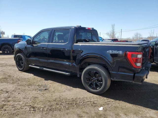 1FTFW1E80PFB60111 - 2023 FORD F150 SUPERCREW BLACK photo 2