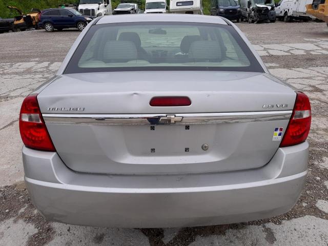 1G1ZS51816F205456 - 2006 CHEVROLET MALIBU LS1 LS SILVER photo 6