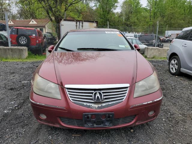 JH4KB16505C006655 - 2005 ACURA RL RED photo 5