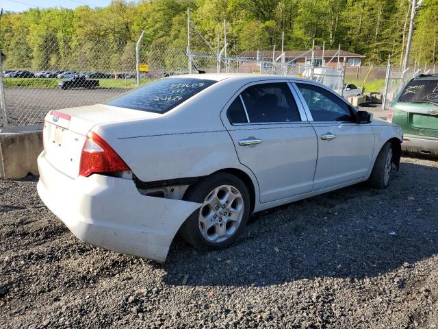 3FAHP0HA1AR354449 - 2010 FORD FUSION SE WHITE photo 3