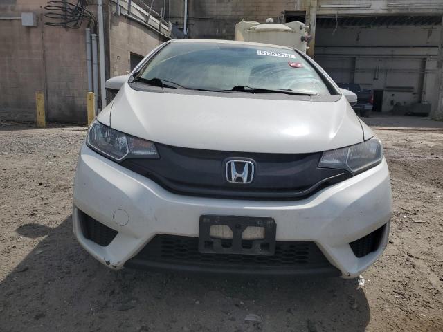 3HGGK5H52FM759097 - 2015 HONDA FIT LX WHITE photo 5