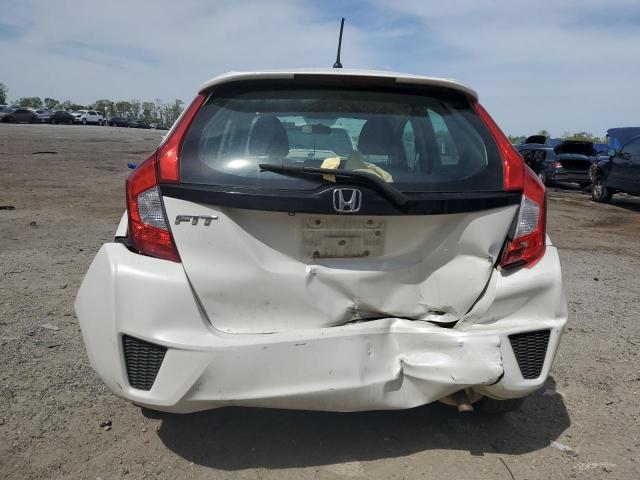 3HGGK5H52FM759097 - 2015 HONDA FIT LX WHITE photo 6