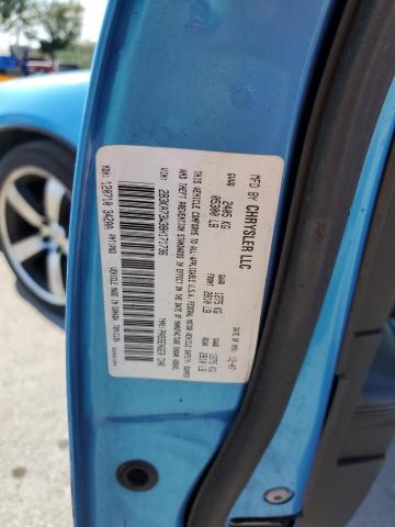 2B3KA73W38H171736 - 2008 DODGE CHARGER SRT-8 BLUE photo 13