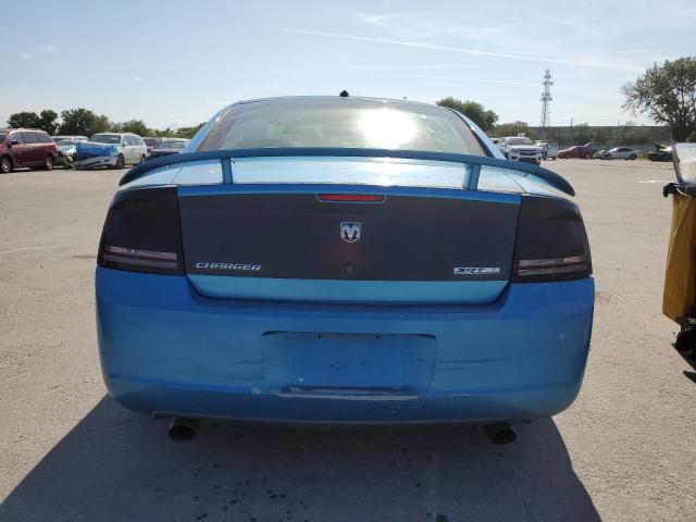 2B3KA73W38H171736 - 2008 DODGE CHARGER SRT-8 BLUE photo 6