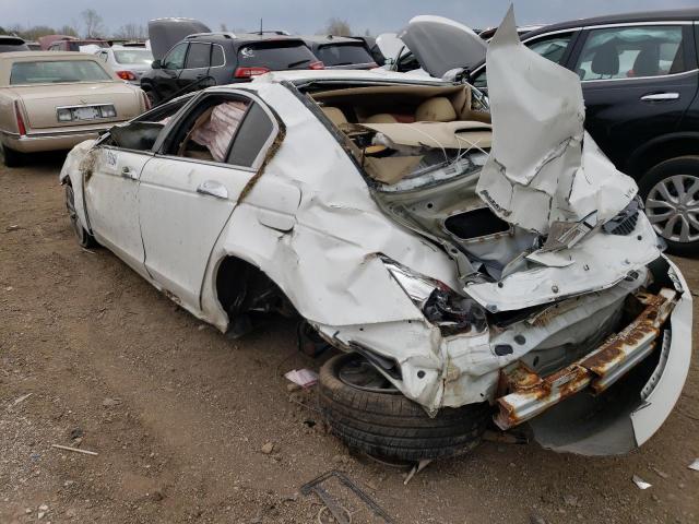 1HGCP3F84BA026963 - 2011 HONDA ACCORD EXL WHITE photo 2