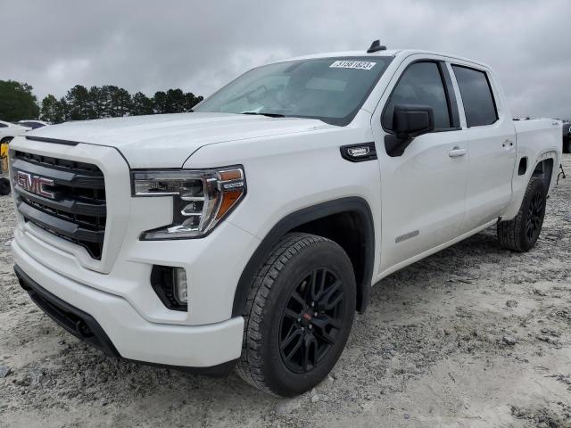 1GTU9CET4MZ405274 - 2021 GMC SIERRA K1500 ELEVATION WHITE photo 1