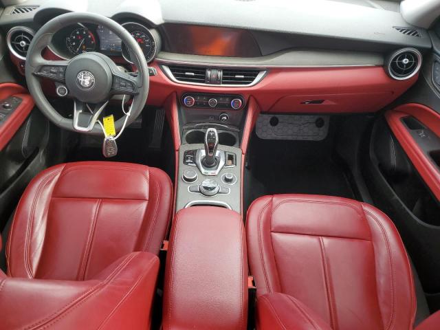 ZASPAKBN6M7D11680 - 2021 ALFA ROMEO STELVIO TI WHITE photo 8