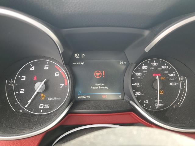 ZASPAKBN6M7D11680 - 2021 ALFA ROMEO STELVIO TI WHITE photo 9