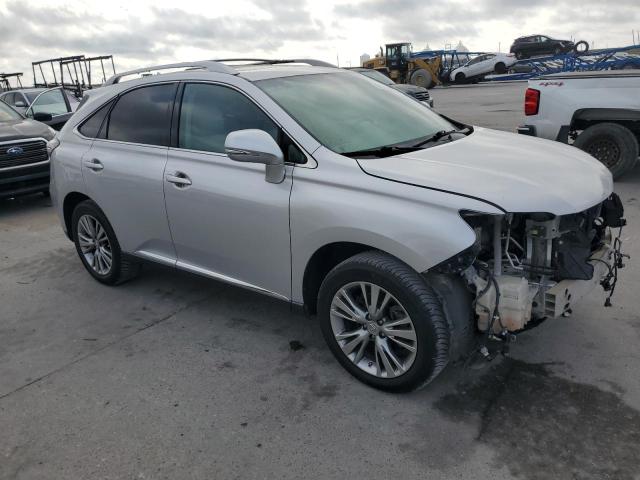 2T2ZK1BA8DC104319 - 2013 LEXUS RX 350 SILVER photo 4