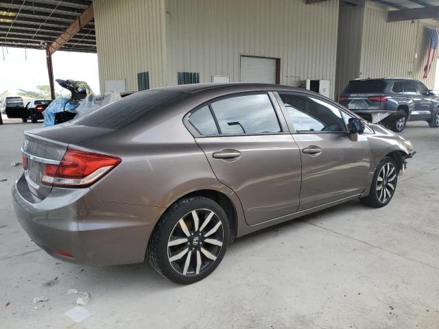 19XFB2F98FE059089 - 2015 HONDA CIVIC EXL 银色 照片 3