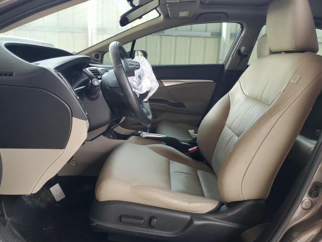 19XFB2F98FE059089 - 2015 HONDA CIVIC EXL 银色 照片 7