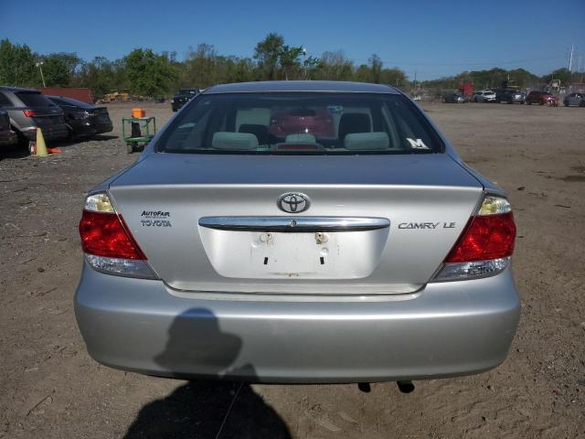 4T1BE32K85U530741 - 2005 TOYOTA CAMRY LE SILVER photo 6