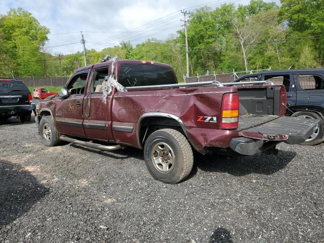 2GCEK19V911365805 - 2001 CHEVROLET SILVERADO K1500 BURGUNDY photo 2