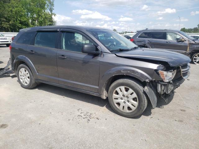 3C4PDCAB7ET246249 - 2014 DODGE JOURNEY SE GRAY photo 4