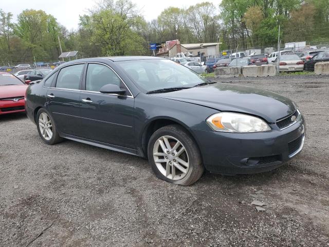 2G1WC5E36D1255417 - 2013 CHEVROLET IMPALA LTZ GRAY photo 4