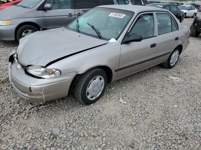 1Y1SK52801Z430848 - 2001 CHEVROLET GEO PRIZM BASE TAN photo 1