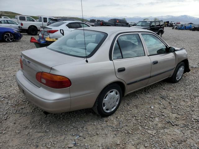 1Y1SK52801Z430848 - 2001 CHEVROLET GEO PRIZM BASE TAN photo 3