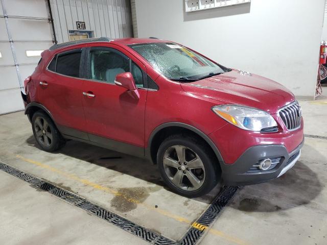 KL4CJFSB4EB589619 - 2014 BUICK ENCORE CONVENIENCE 勃艮第红 照片 4