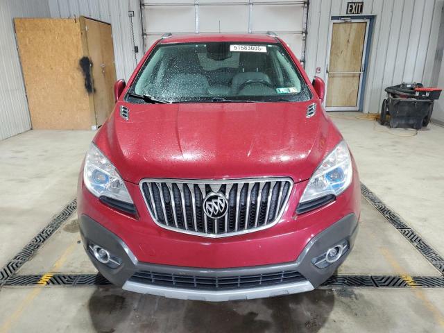KL4CJFSB4EB589619 - 2014 BUICK ENCORE CONVENIENCE 勃艮第红 照片 5