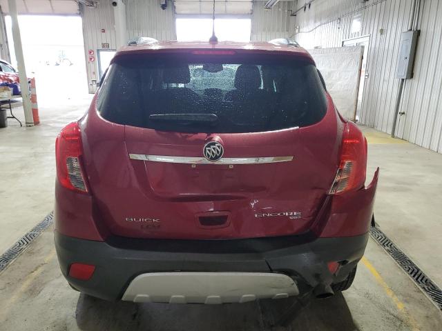 KL4CJFSB4EB589619 - 2014 BUICK ENCORE CONVENIENCE 勃艮第红 照片 6
