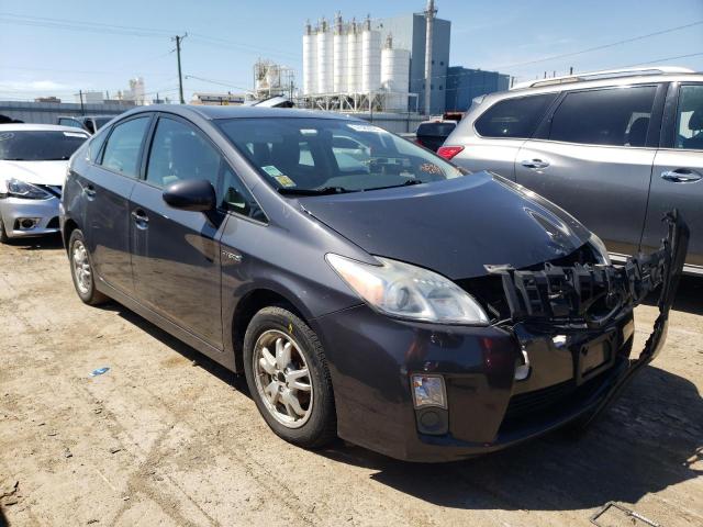 JTDKN3DU0A0027905 - 2010 TOYOTA PRIUS GRAY photo 4