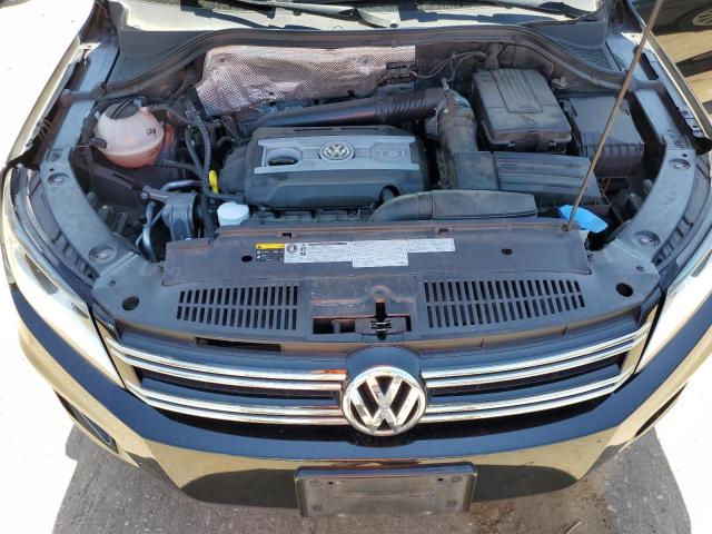 WVGAV7AXXHK000285 - 2017 VOLKSWAGEN TIGUAN S BLACK photo 12