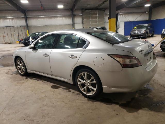 1N4AA5AP9EC497989 - 2014 NISSAN MAXIMA S SILVER photo 2