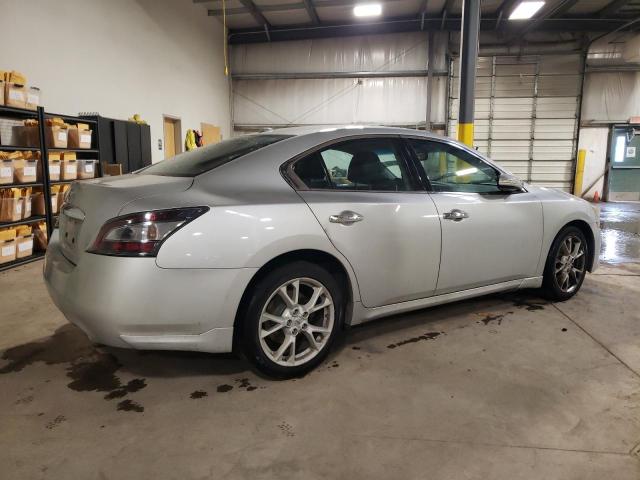 1N4AA5AP9EC497989 - 2014 NISSAN MAXIMA S SILVER photo 3