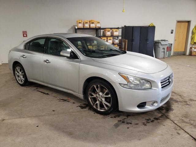 1N4AA5AP9EC497989 - 2014 NISSAN MAXIMA S SILVER photo 4