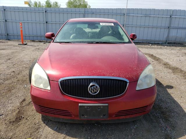 1G4HD57268U144891 - 2008 BUICK LUCERNE CXL RED photo 5