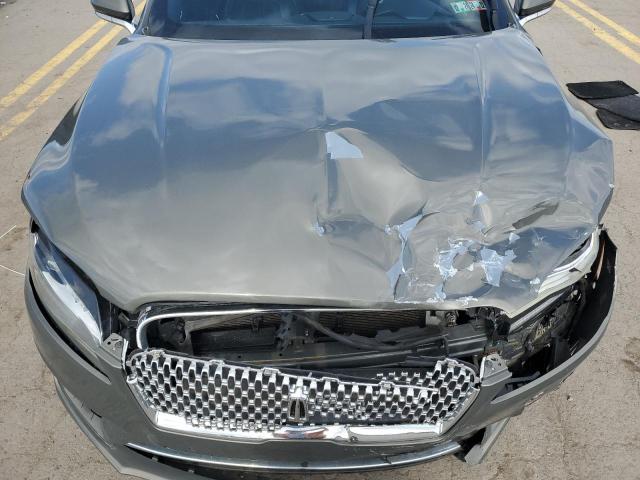 3LN6L5FC8HR638553 - 2017 LINCOLN MKZ RESERVE ნაცრისფერი ფოტო 11