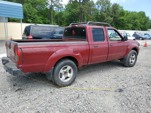 1N6ED29XX4C431050 - 2004 NISSAN FRONTIER CREW CAB XE V6 BURGUNDY photo 3