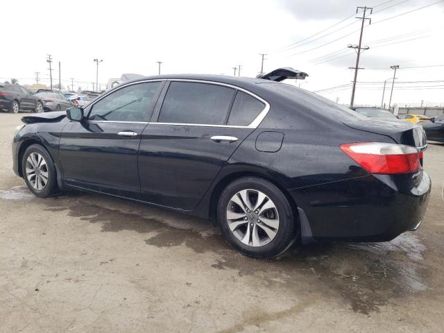 1HGCR2F33DA103849 - 2013 HONDA ACCORD LX BLACK photo 2