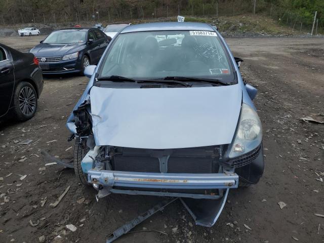 JHMGD38658S026024 - 2008 HONDA FIT SPORT BLUE photo 5