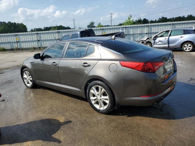 5XXGN4A79CG030703 - 2012 KIA OPTIMA EX GRAY photo 2