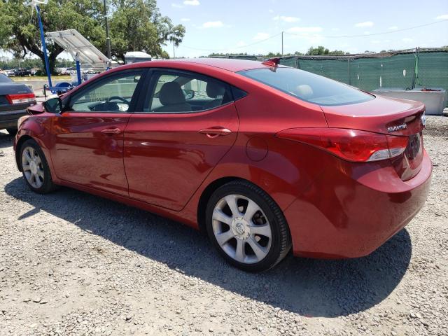 KMHDH4AE4BU110195 - 2011 HYUNDAI ELANTRA GLS RED photo 2