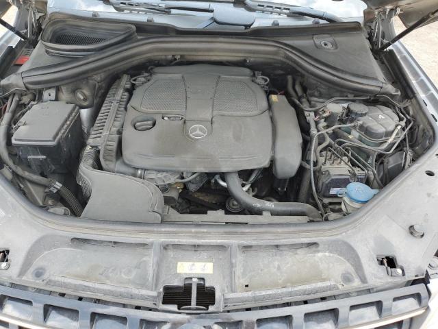 4JGDA5HB3CA051701 - 2012 MERCEDES-BENZ ML 350 4MATIC GRAY photo 12