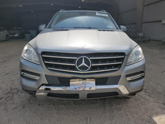 4JGDA5HB3CA051701 - 2012 MERCEDES-BENZ ML 350 4MATIC GRAY photo 5