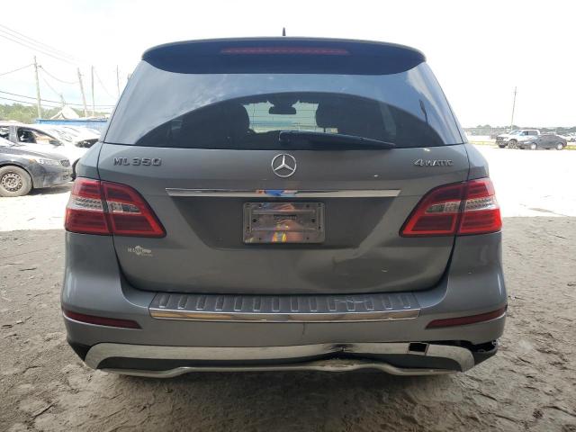 4JGDA5HB3CA051701 - 2012 MERCEDES-BENZ ML 350 4MATIC GRAY photo 6