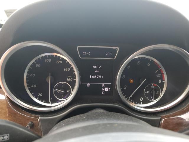 4JGDA5HB3CA051701 - 2012 MERCEDES-BENZ ML 350 4MATIC GRAY photo 9