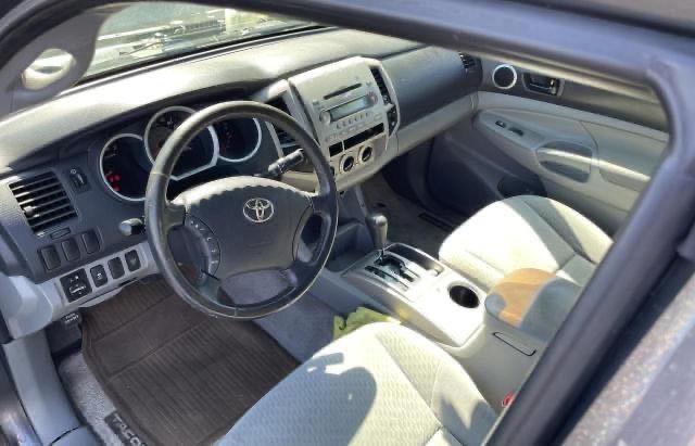 5TETX4CN7AZ678687 - 2010 TOYOTA TACOMA ACCESS CAB ნაცრისფერი ფოტო 9