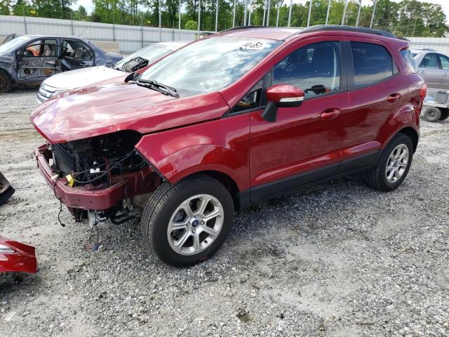 MAJ3S2GE7KC282102 - 2019 FORD ECOSPORT SE RED photo 1