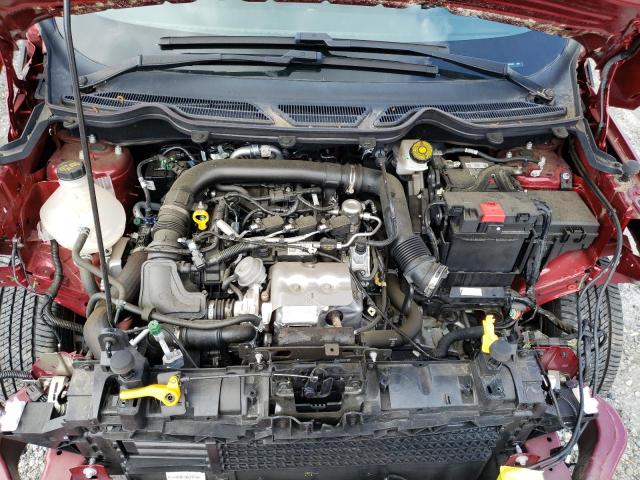 MAJ3S2GE7KC282102 - 2019 FORD ECOSPORT SE Rouge photo 11